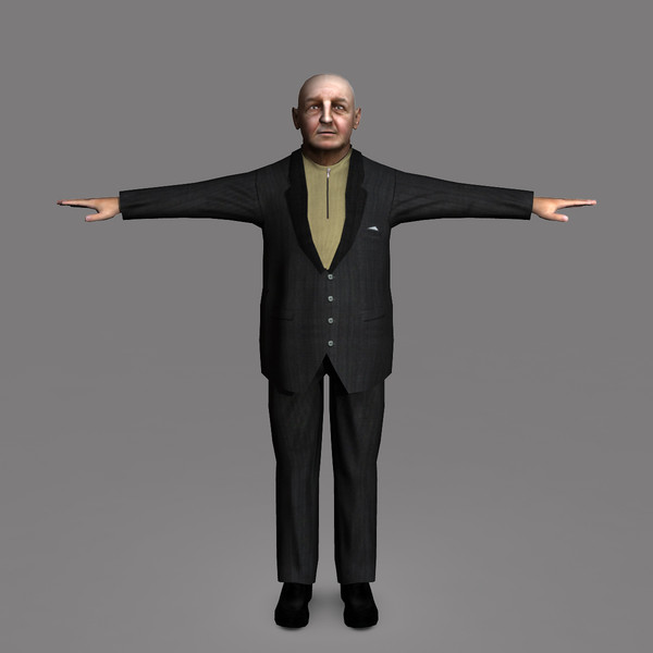 formal male 02 3d ma - Formal Male 02 by ignisfatuus